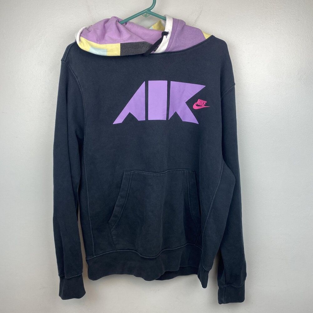 Nike Air Hoodie Mens Medium Pullover Sweatshirt CQ7167-010